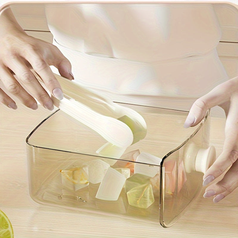Large Capacity Durable Stackable Ice Cube Tray Lead-Free Plastic