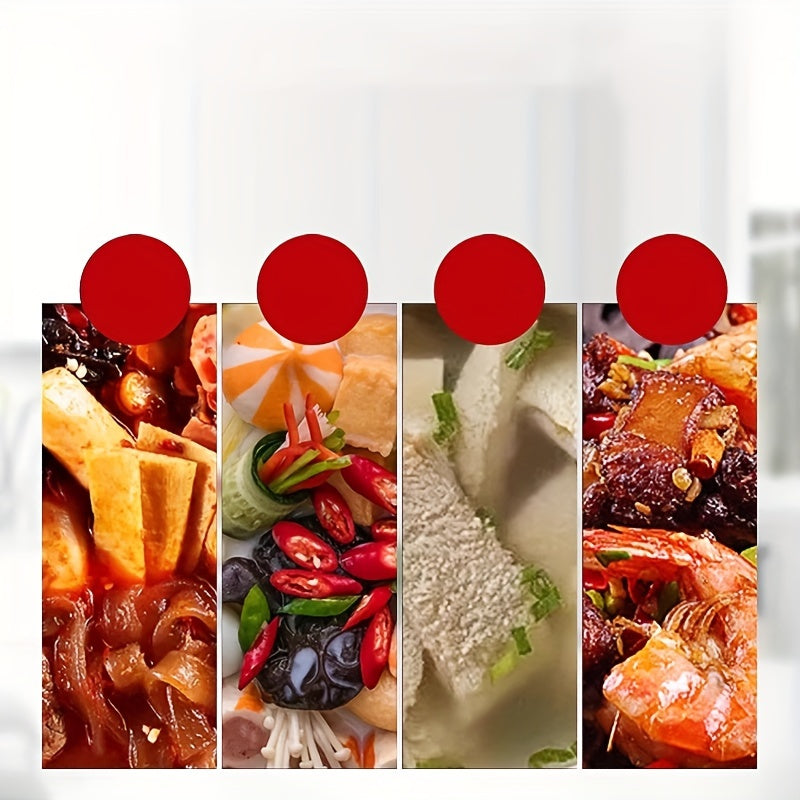 Wok de acero inoxidable duradero con recubrimiento antiadherente para cocinas de gas y cocina en casa