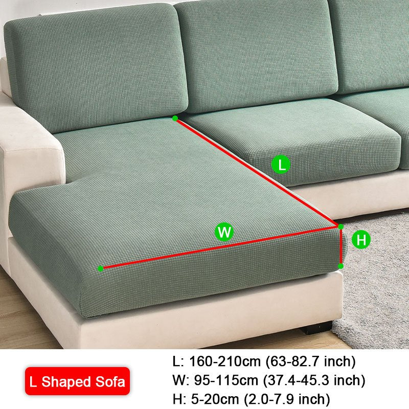 Waterproof Jacquard Sofa Slipcover Elastic Polyester Furniture Protector