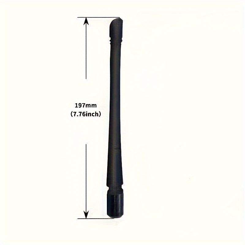 Universal Rubber Car Antenna 17.78cm FM/AM Reception Vehicle Motorcycle