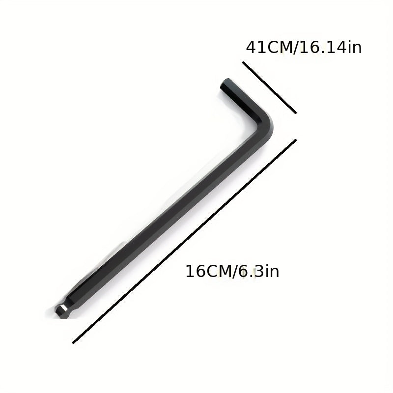 L-Shaped Hex Key Set Nine-Piece High Hard Alloy Allen Wrench Tool