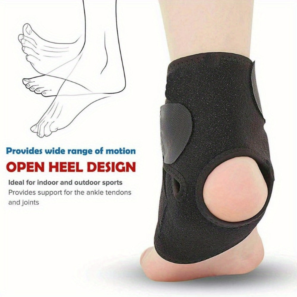Adjustable Compression Ankle Support Strap for Basketball and Fitness 43cm x 18.49cm