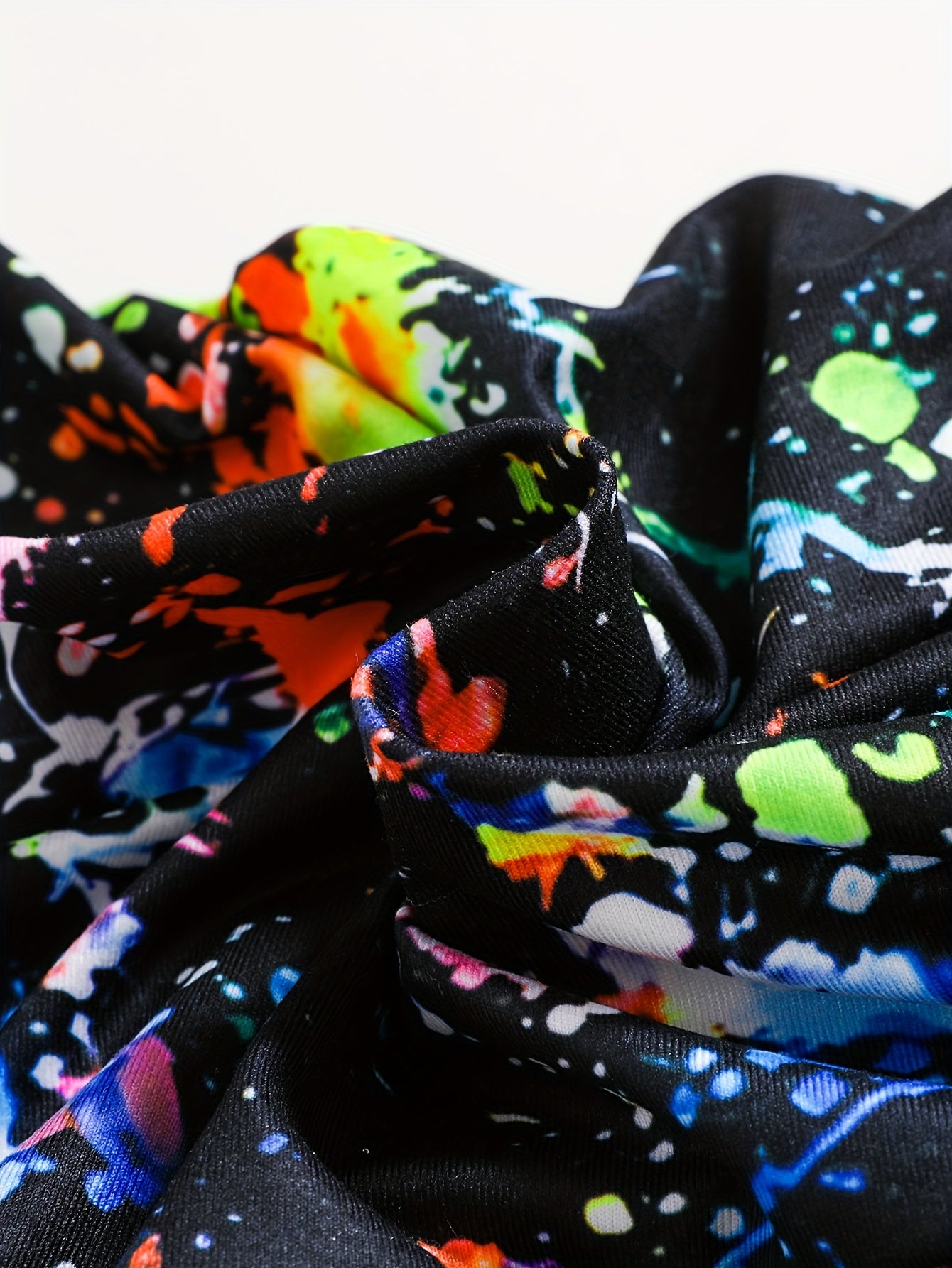 Boys' Summer T-Rex Print Short Sleeve T-Shirt and Shorts Set Lightweight Comfortable Kids Clothing