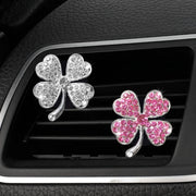 Women's Car Air Freshener Vent Clip Clover Scented Decor