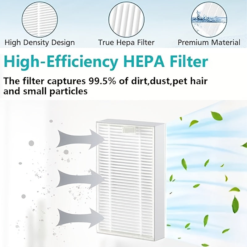 16-Piece Replacement Parts Set for Robot Vacuum Cleaner Includes Brushes Filters and Side Brushes