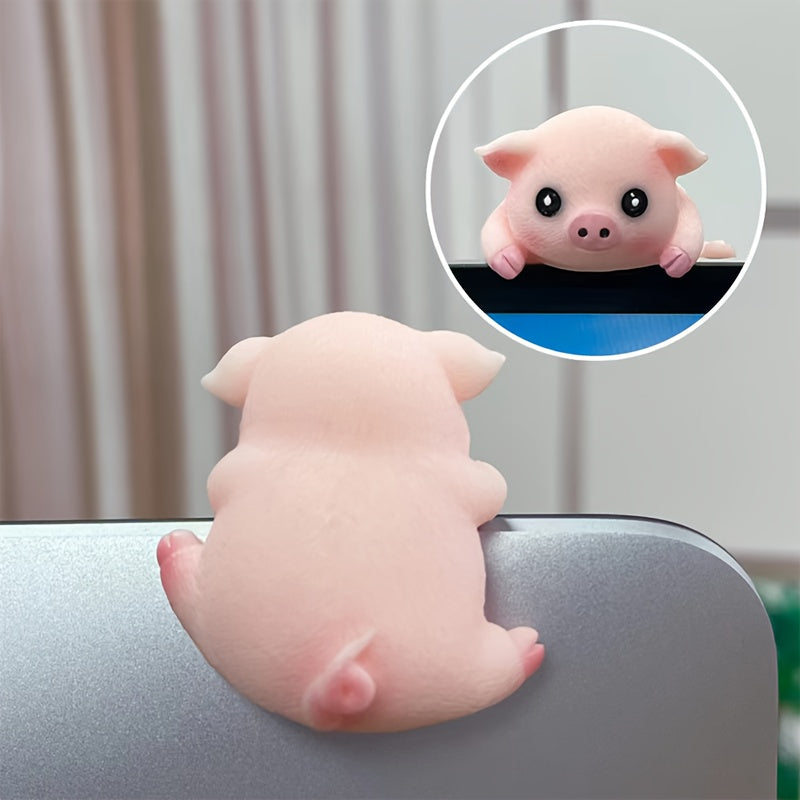 Cartoon Animal Desk Decor for Computer, Car, and Phone Screen Accessories