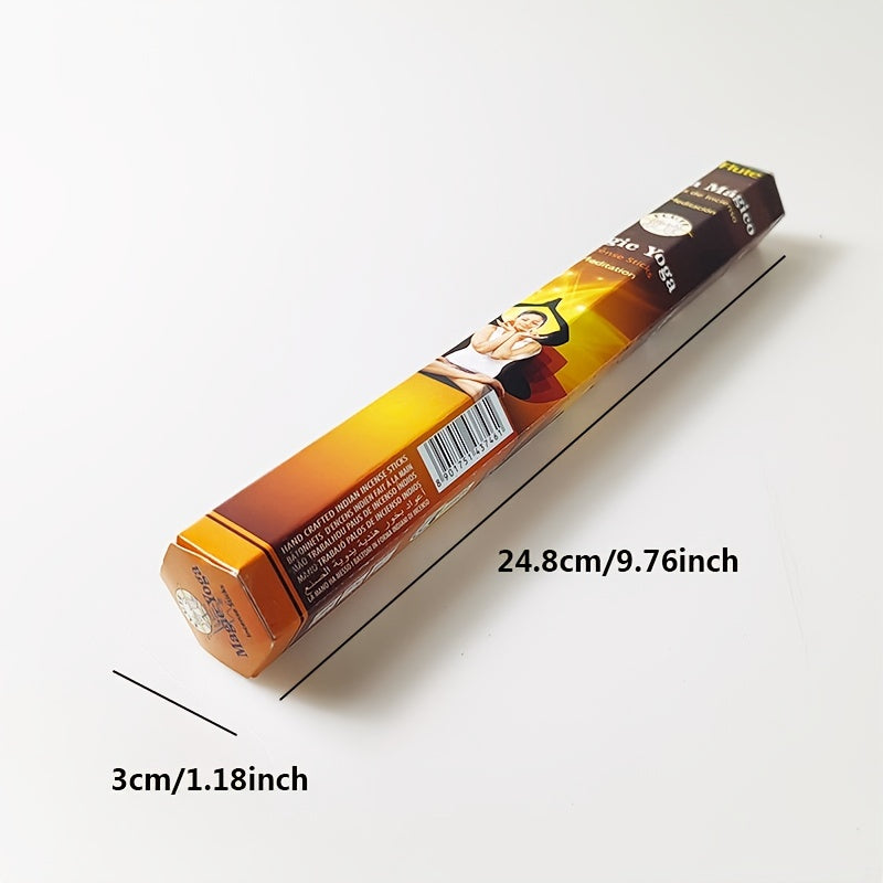 Caja de 20 varitas de incienso surtidas para yoga, meditación y decoración del hogar