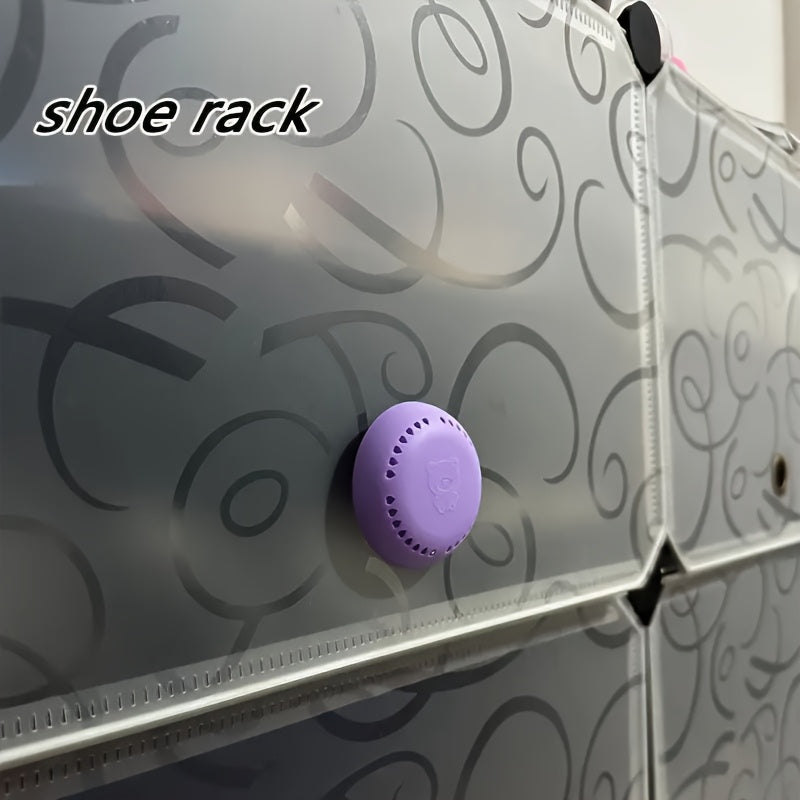 10pcs Long-Lasting Aromatherapy Air Fresheners with Extra Shell Solid Deodorizer Tablets for Home Car Bathroom Bedroom