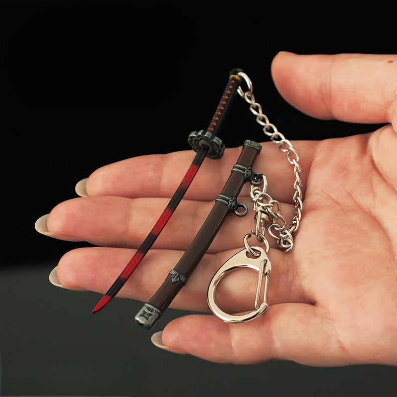 Miniature Weapon Keychain for Men Gaming Fans Collectors Gift