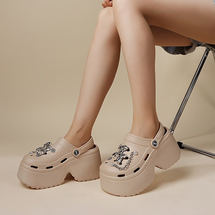 Women's All-Season Sparkling Sequin Flats with Non-Slip Sole