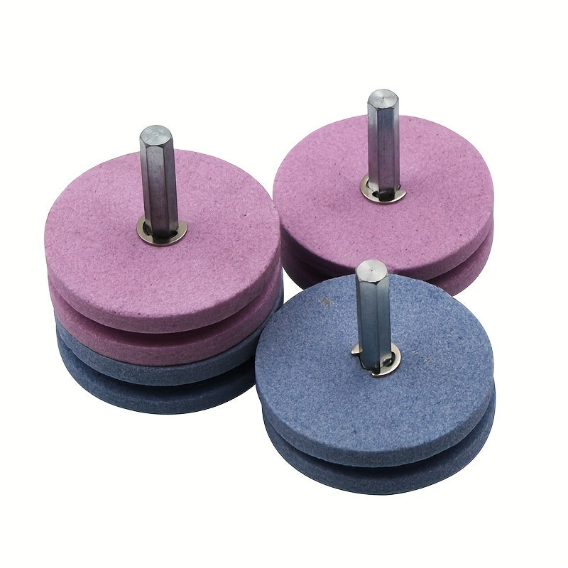 Universal Lawn Mower Blade Sharpener Double-Layer Hand Drill Accessory