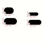 Soft Fluffy Oval Shaggy Area Rug for Bedroom Living Room with Thick Sponge