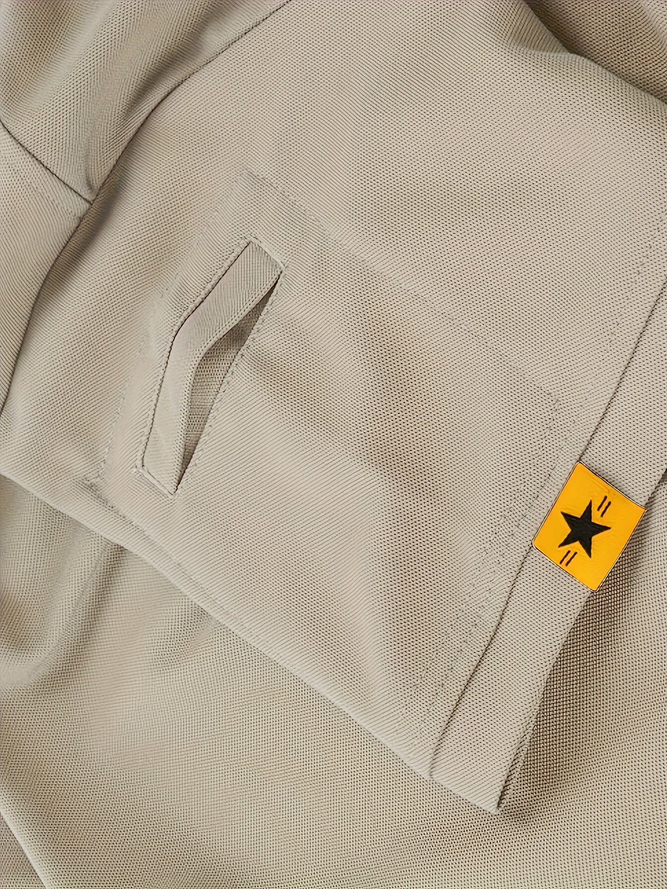 Men's Dark Blue Geometric Pattern Polo Shirt Short Sleeve Casual Sporty Golf Tennis