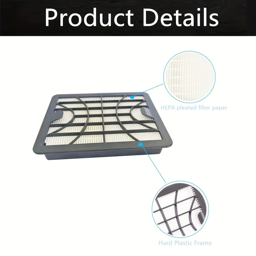 EPA E11 Sertifikatlangan ZVCA040S Premium HEPA Filtri - Clarris Twix, Explorer, Jupiter va boshqa ZELMER Changyutgichlari bilan mos keladi - Solaris, Odyssey, Orion Changyutgich Qismlari bilan Havo Sifatini Yaxshilang