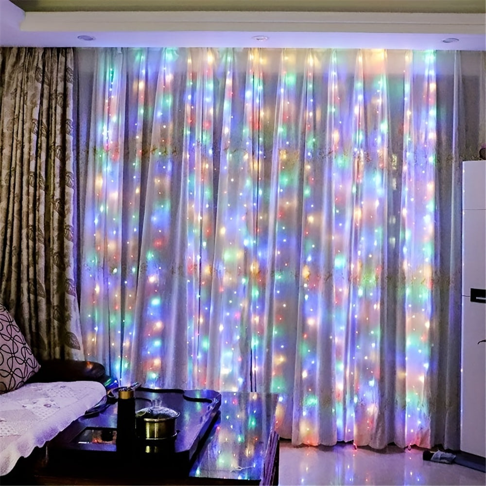 200 Luces de cadena USB blancas cálidas con control remoto para habitación, dormitorio, Navidad, Halloween, decoración del hogar