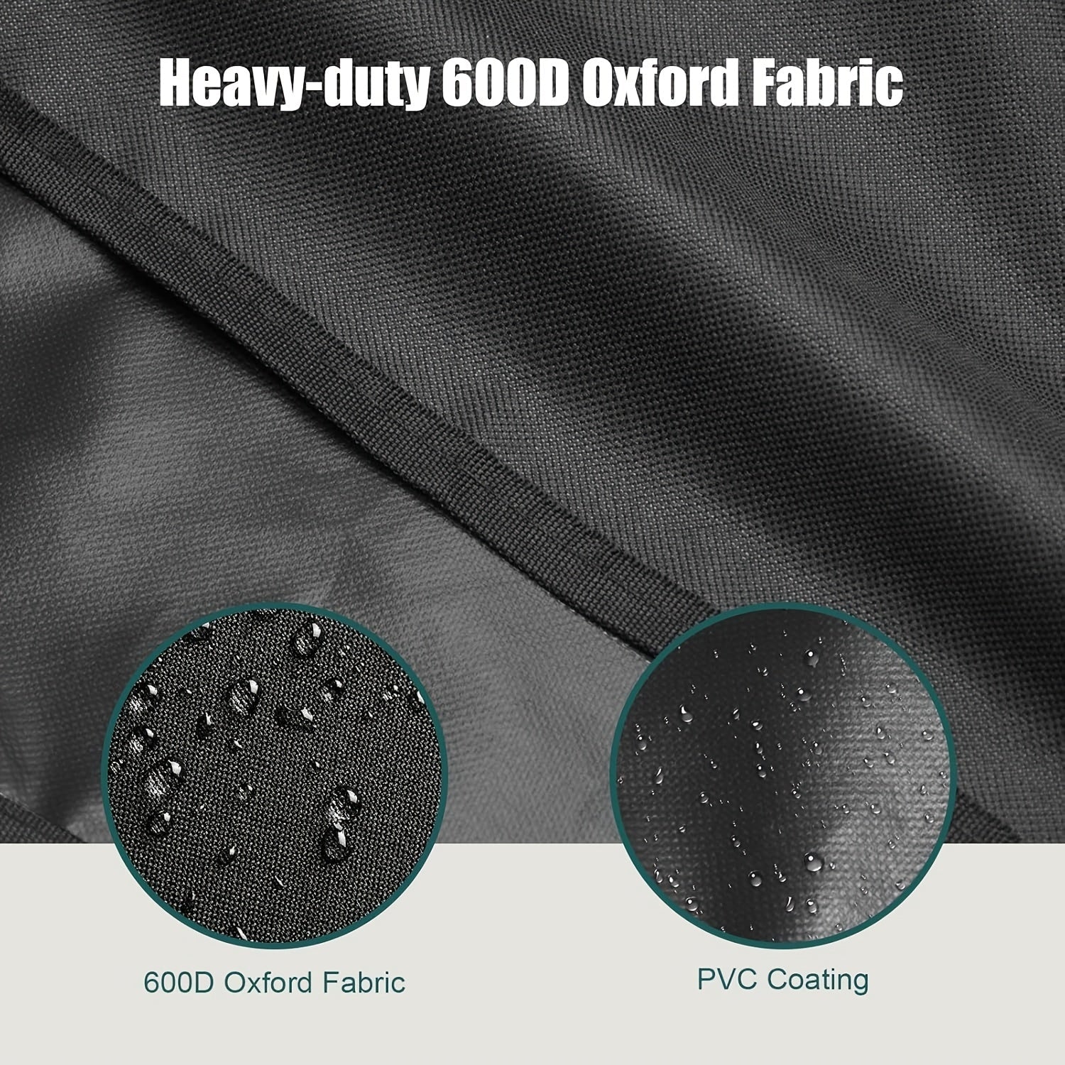 Universal Outdoor Air Conditioner Cover Waterproof UV Dust Wind Resistant Adjustable Straps