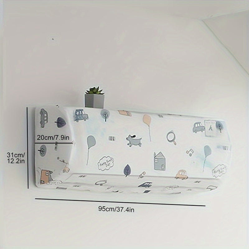 Household Hanging Air Conditioner Dust Cover for Home Decor Room Decor 1 Piece