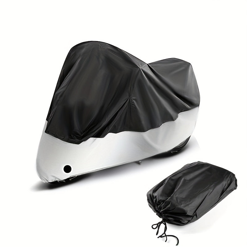 190T Polyester Taffeta Motorcycle Cover Sun Sand Dust Resistant for Bikes and Bicycles