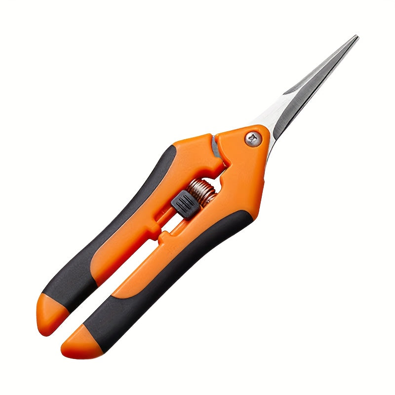 7-дюймовые ножницы из нержавеющей стали для обрезки сада, фруктового сада, бонсай, борьбы с сорняками