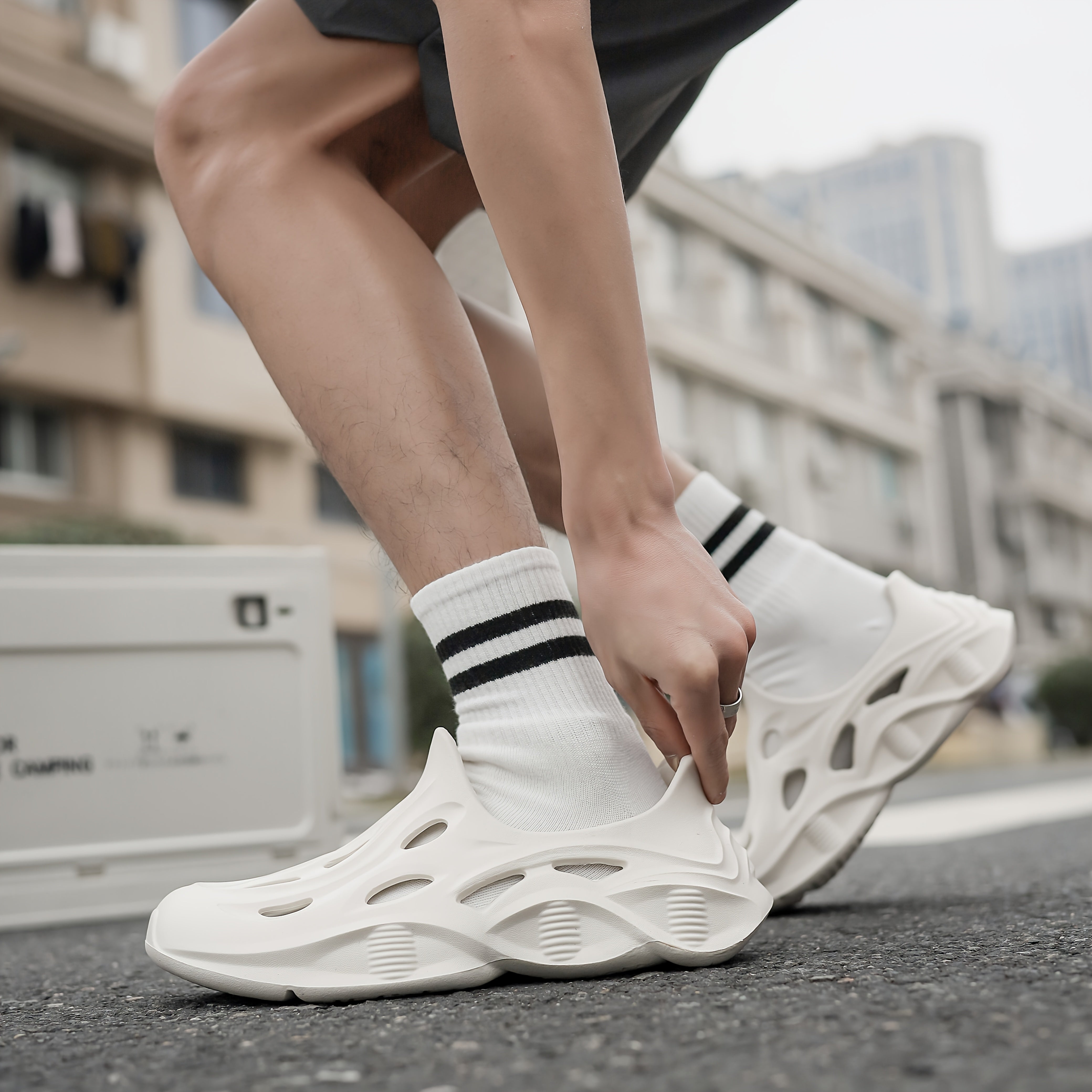 Unisex EVA Slides Thick Sole Breathable Beach Summer Slippers