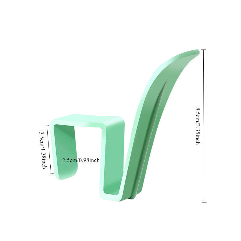 Windproof Shoe Drying Rack for Balcony and Home, Durable Plastic, Multi-Functional Storage