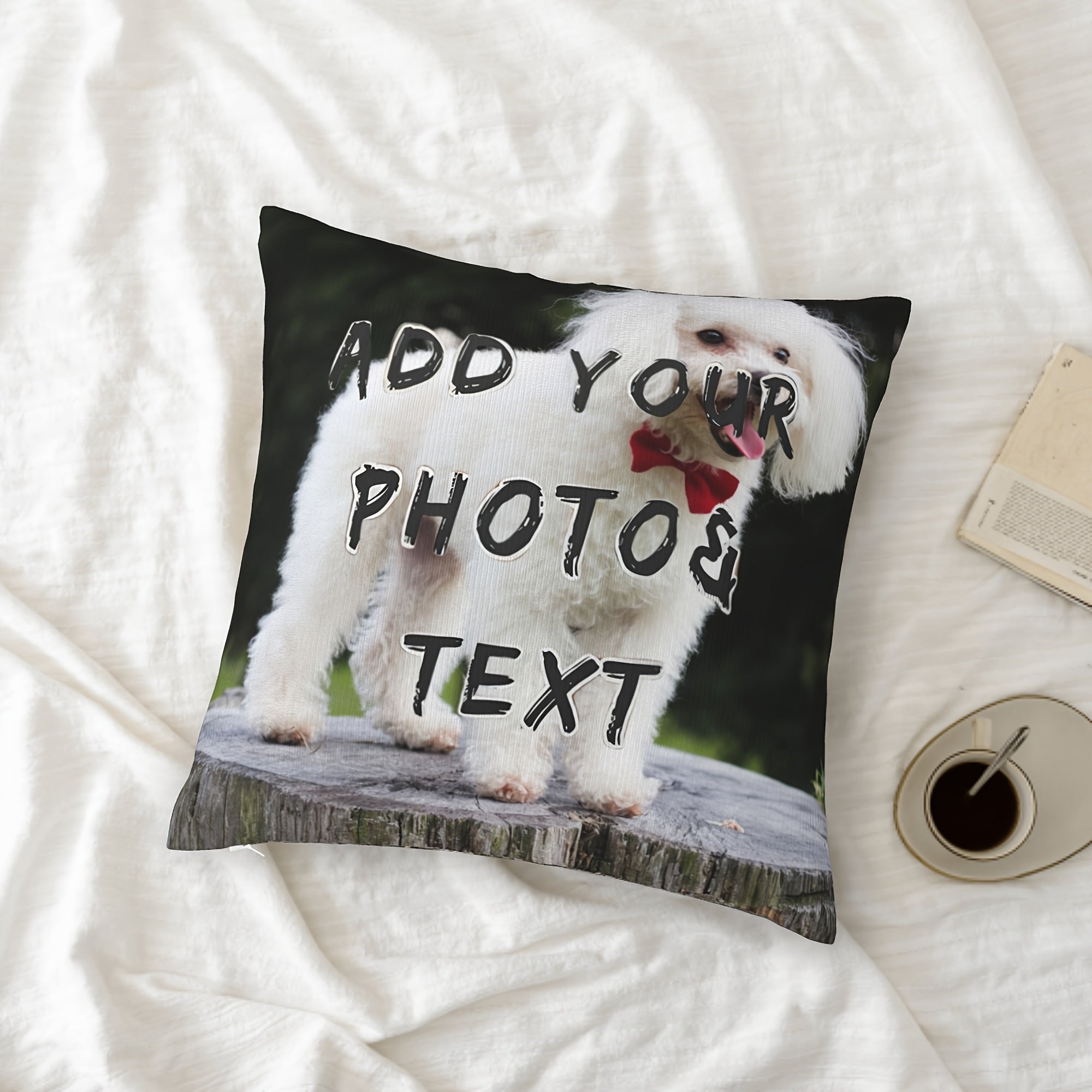 Bayramlar uchun maxsus bezakli yostiq qopqog'i: Sevgi kuni, Rojdestvo, Tashakkur, Yangi yil