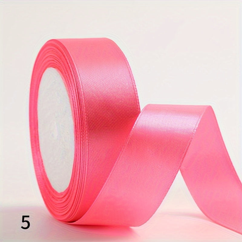 Satin Ribbon 2.5cm Wide 25 Yards Long for Gift Wrapping Wedding Decoration