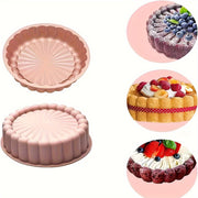 Multi-Purpose 19.99cm Silicone Cake Mold Nonstick for Baking and Celebrations