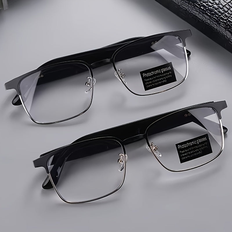 Mikrofon va dinamiklari bo'lgan simsiz audio aqlli ko'zoynaklar, polarizatsiyalangan linzalar va ovozli yordamchi.