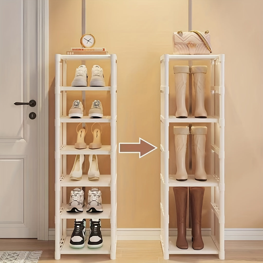 Modern Minimalist Multi-Layer Shoe Rack for Home and Dorm Storage