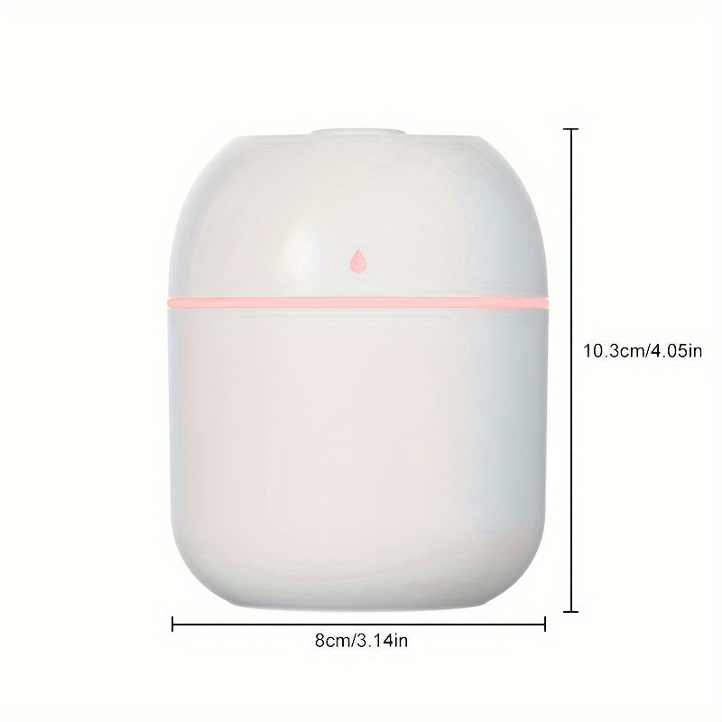 Mini Portable Cool Mist Humidifier with Aroma Diffuser for Car Office Bedroom