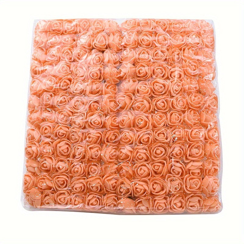 Mini Foam Roses 2cm for DIY Wedding Bouquets Scrapbooking Home Decor