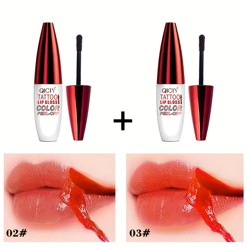 Женская матовая помада для губ, водостойкий блеск для губ с натуральным оттенком