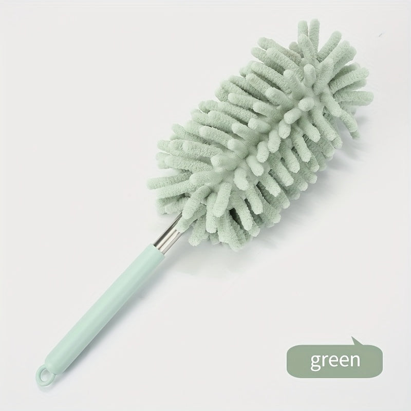 Retractable Microfiber Dust Removal Brush for Office Car Window Ceiling Fan