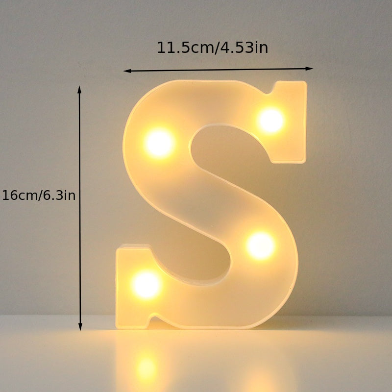 LED Alphabet Letter Lights for Home Decor Wedding Birthday Christmas Party