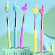 1 dona Telescopic O'qituvchi Ko'rsatgichi Boshlang'ich va Maktabgacha Ta'lim O'qituvchilari uchun, Turli Ranglarda Sinf Ta'minotlari.