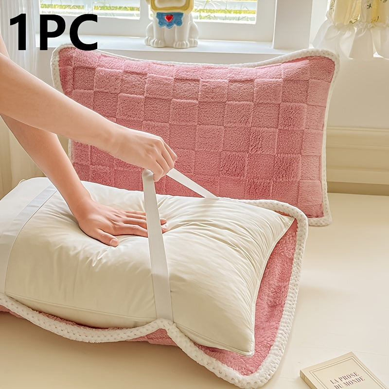 Waterproof Pillow Protector Single Pack 48x78 cm Woven Taffeta Machine Washable