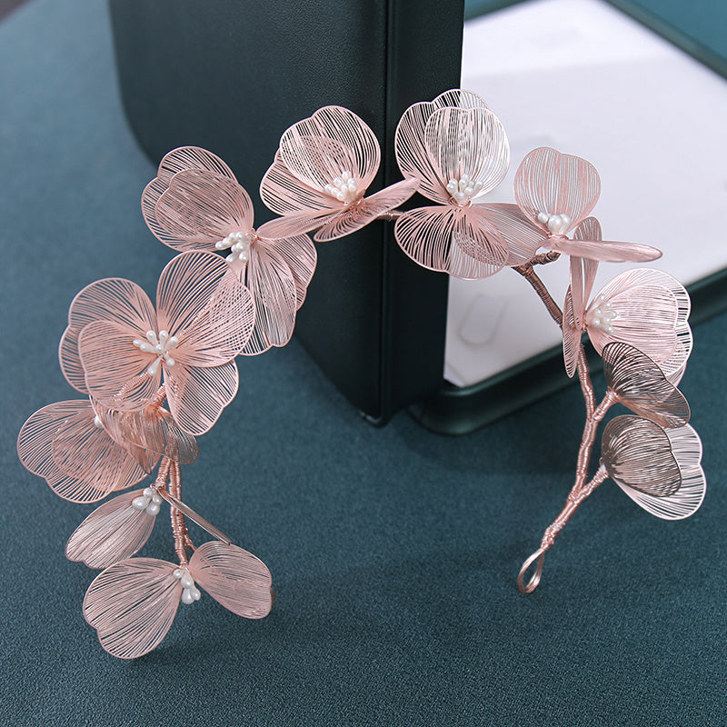 Handmade Lace Flower Headdress for Wedding Bridal Hair Accessories