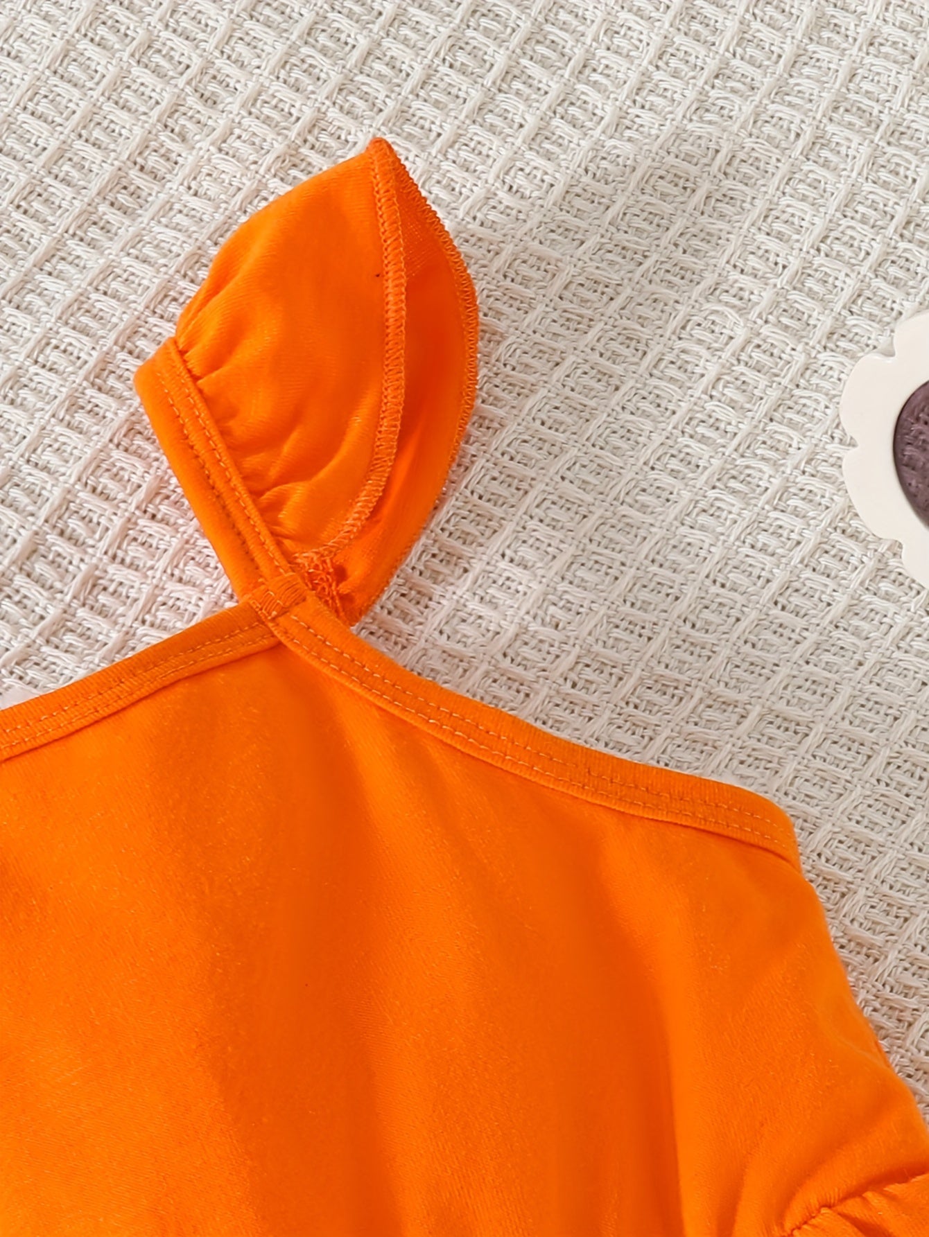 Set of Three Sleeveless Square Neck Casual Dresses for Girls Summer Polyester Stripes