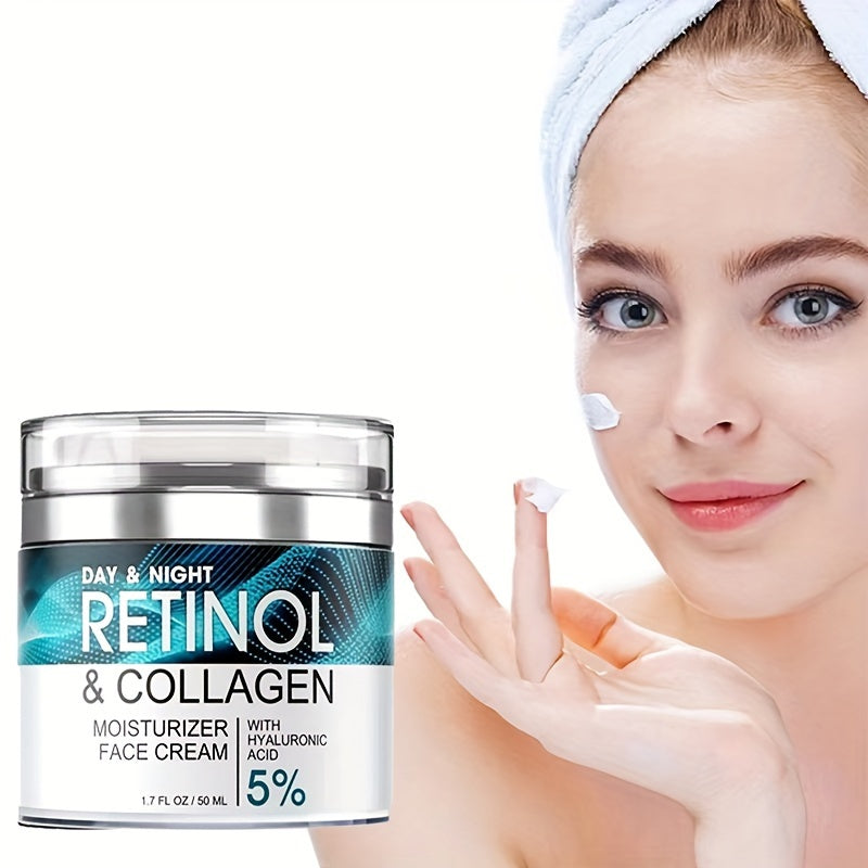 Men and Women Retinol Moisturizer with Collagen Hyaluronic Acid 50ml