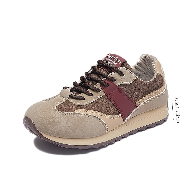 Female Thick Sole Sports Shoes Casual Street Photography