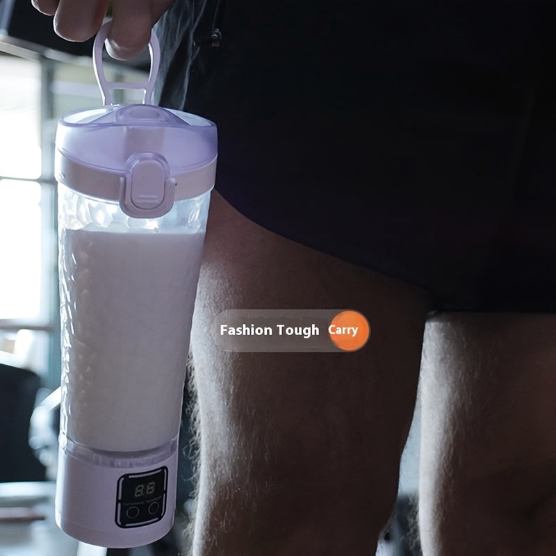 Avtomatik aralashtiruvchi sayohat mug'i, qahva va protein kokteyllari uchun 16oz qora