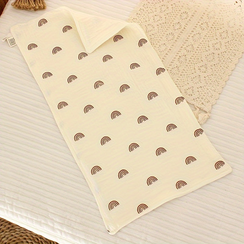 Одна упаковка хлопковых муслиновых пеленок для младенцев и малышей с мультяшным принтом, идеальный washable платок для слюней и вытирания лица. В эту упаковку входит разнообразие смешанных цветов.