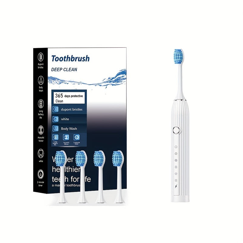 Electric Toothbrush for Couples Soft Bristles USB Rechargeable Oral Care