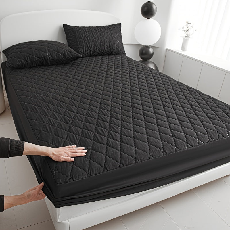 Водонепроницаемый чехол на матрас с глубокими карманами и мягкой тканью для кровати или гостевой комнаты