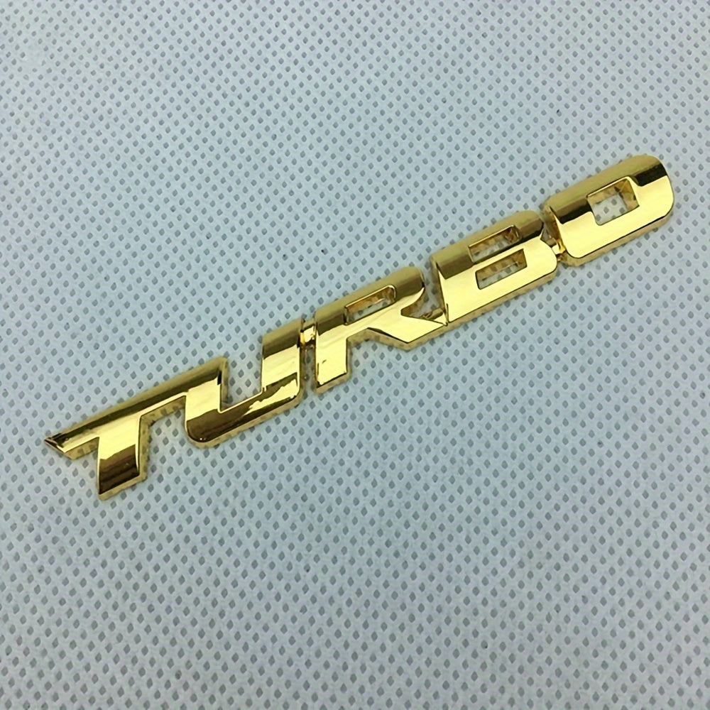 Emblema 3D de metal para coche, calcomanía de aleación de zinc, adhesivo, insignia para portón trasero