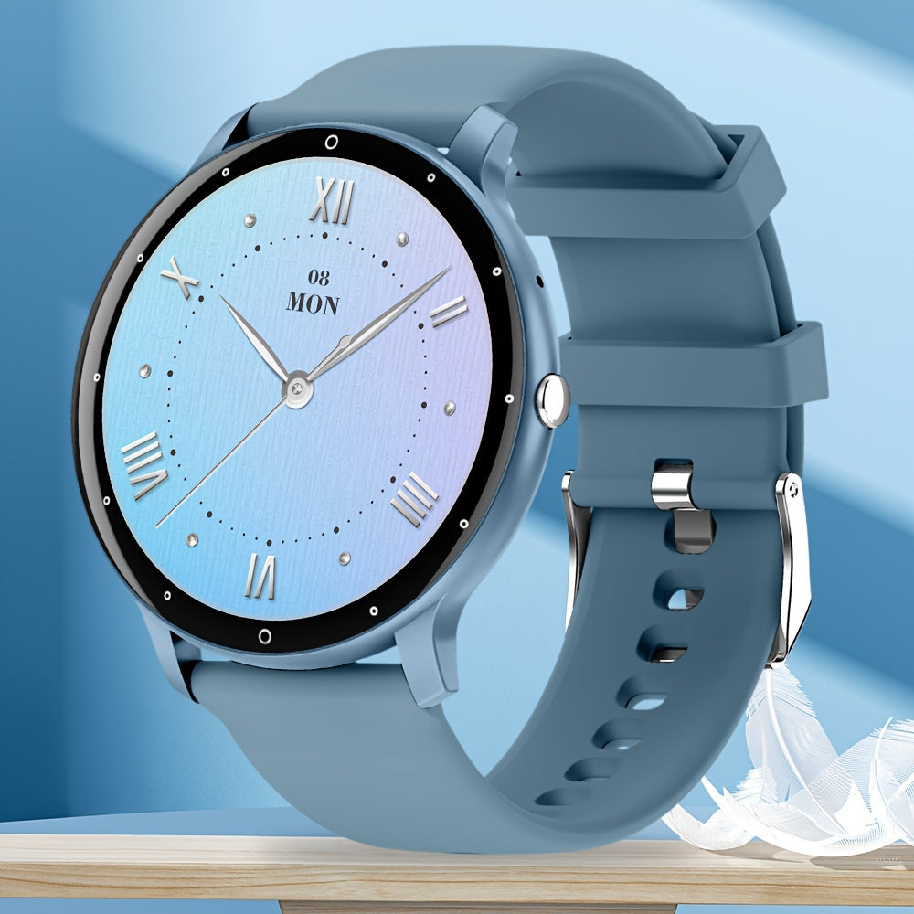 PEJE Sport Aqlli Soat, Sensorli Ekran, Yoritish, Silikon Tasmali, USB Zaryadlash, Simsiz Funktsiya, Sport va Musiqa Boshqarish uchun Lityum Batareya.