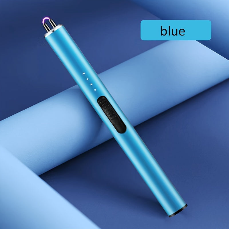 Gradient Color Arc Lighter USB Rechargeable Electric Candle Gas Stove