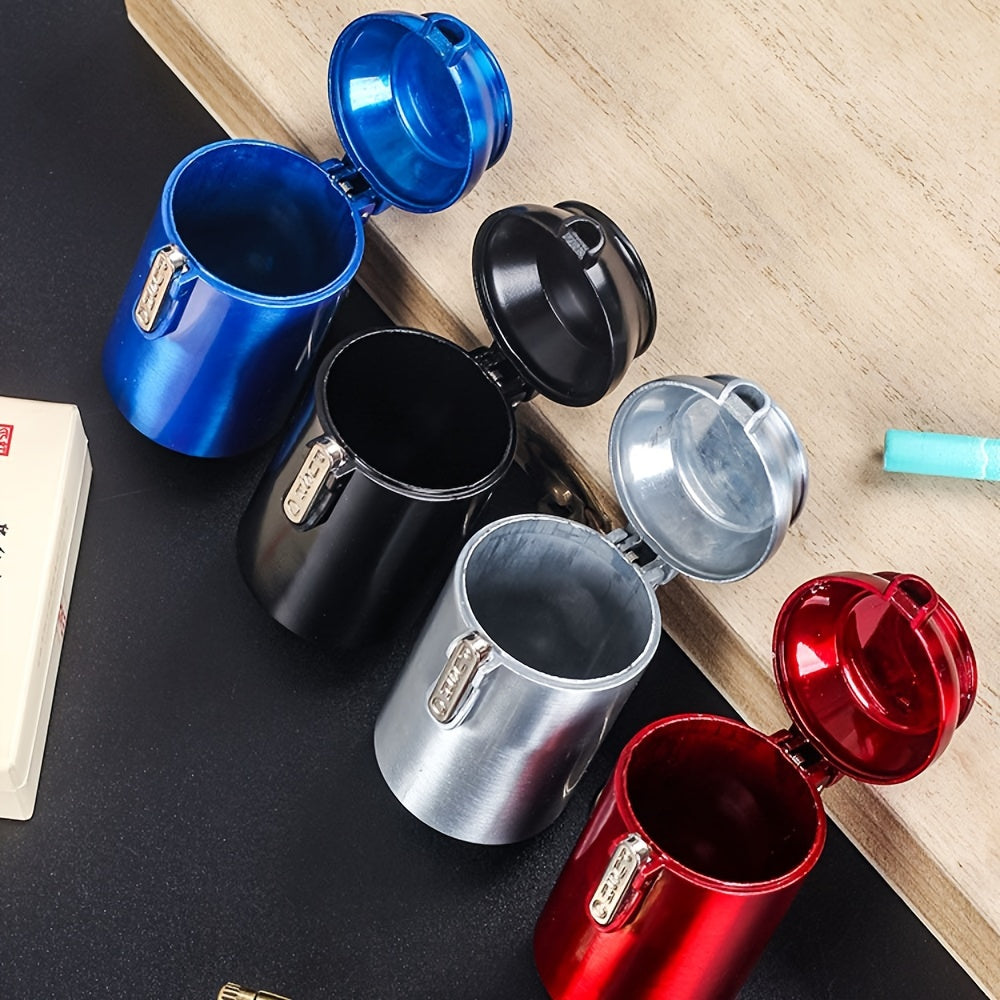 Unisex Metal Irregular Car and Home Cans-Shaped Ashtray