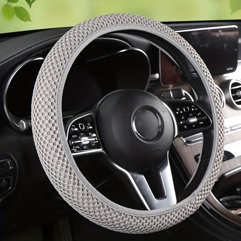 Universal avtomobil boshqaruv g'ildiragi qopqog'i yumshoq muz ipak elastik himoya qopqog'i